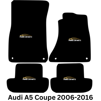 Fits Audi A5 Coupe 2006-2016 Genuine Tailored Car Floor Mats Black Set