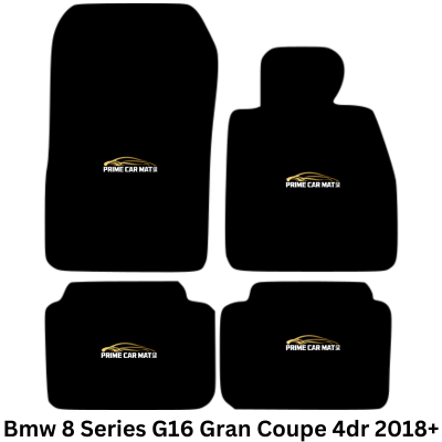 Tailored Carpet Car Floor Mats for BMW 8 Series G16 Gran Coupe 4dr 2018-present