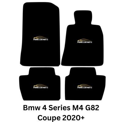 To fit BMW 4 Series Coupe G22 + G82 Car Mats 2020+ & Logo