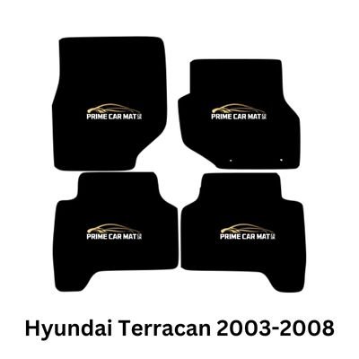 Tailored Carpet Car Mat compatible with Hyundai Terracan 2003-2008