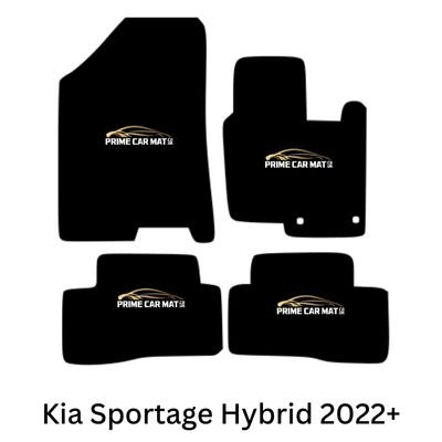 Fits Kia Sportage Hybrid 2022-On Fully Tailored Carpet Car Floor Mats Set Black