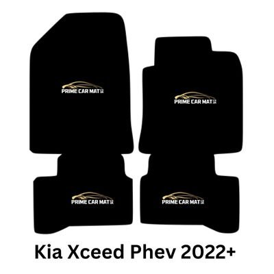 Fits Kia XCeed PHEV 2022-Onwards Tailored Car Floor Mats Black Carpet/ Rubber