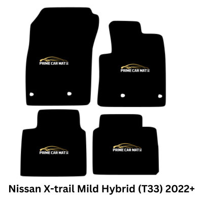 Nissan X-Trail Mild Hybrid Tailored Fit Car Floor Mats in Carpet From 2022 On