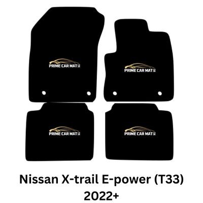 Car Mats For Nissan X Trail E-Power 2023 Onwards Black Blue Red Grey Rubber Mats