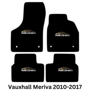 Vauxhall Meriva B 2010-2017 GENUINE LUXURY Tailored Car Floor Mats Black Set