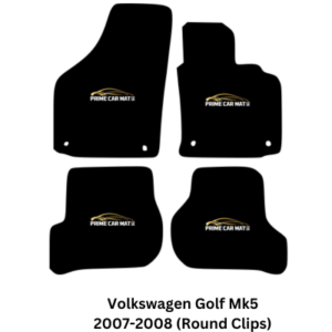 Volkswagen Golf Mk5 2007-2008 (Round Clips) Car Mats