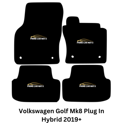 Fits VW Golf MK8 2019-On Tailored 3mm Heavy Duty Rubber Car Floor Mats Black