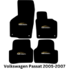 Volkswagen VW Passat (B6) 2005-2007 Tailored 4 Piece Car Mat Set 4 Clips