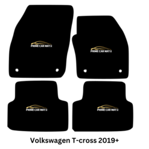 Fits VW T-Cross 2019-Onwards Tailored 3mm Heavy Duty Rubber Car Floor Mats Black